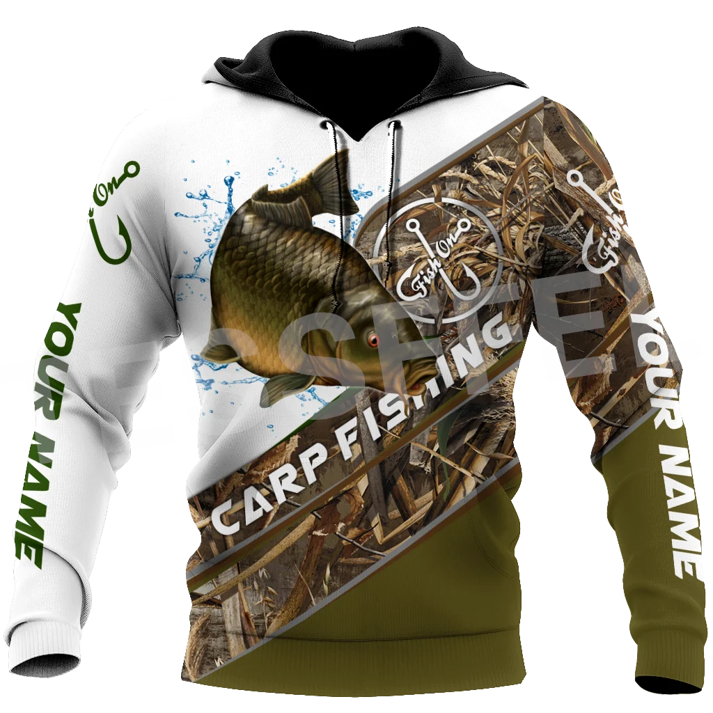 

NewFashion Customize Bass Marlin Carp Fishing Animal Fisher Tracksuit Pullover 3DPrint Streetwear Funny Casual Jacket Hoodies 11