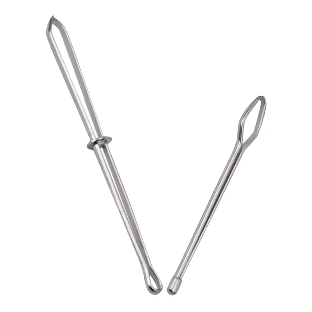 

2Pcs Sewing Accessory Kit Elastic Ribbon Insert Tool for DIY Hand Knitting and Garment Repair Needle Threading Device