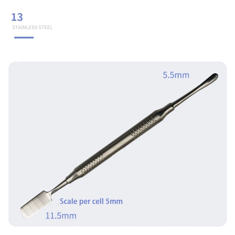 Aço inoxidável Flap Extractor é um separador gengival, para periodôntico-impacto dentes