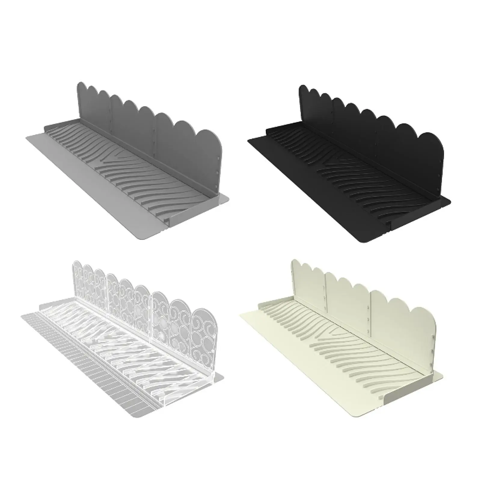 Adjustable Kitchen Sink Splash Guard Silicone Water Barrier Backsplash Plate Board for Washbasin Dishwashing Accessories
