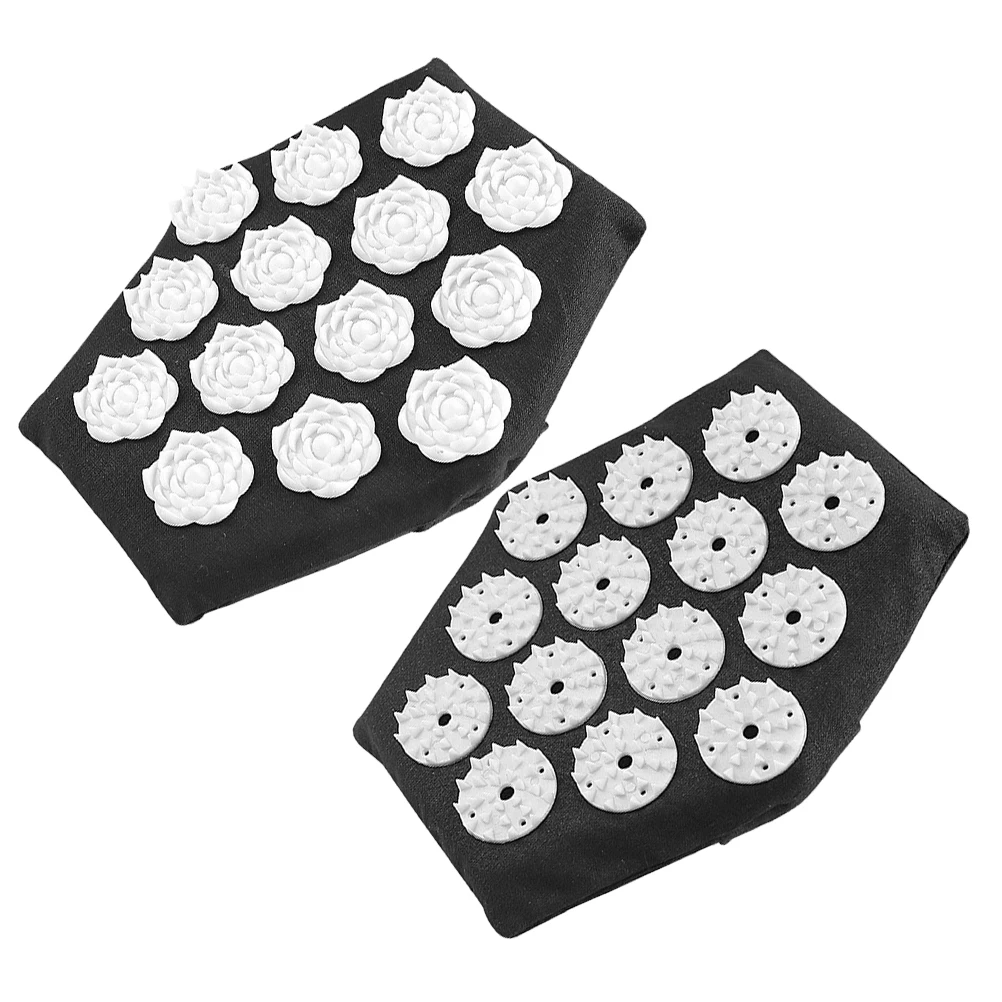 

2pcs Massage Gloves Back Hand Massager Tool Cotton Roller Chest Manual Massager for Home Office Car Use Relief Back