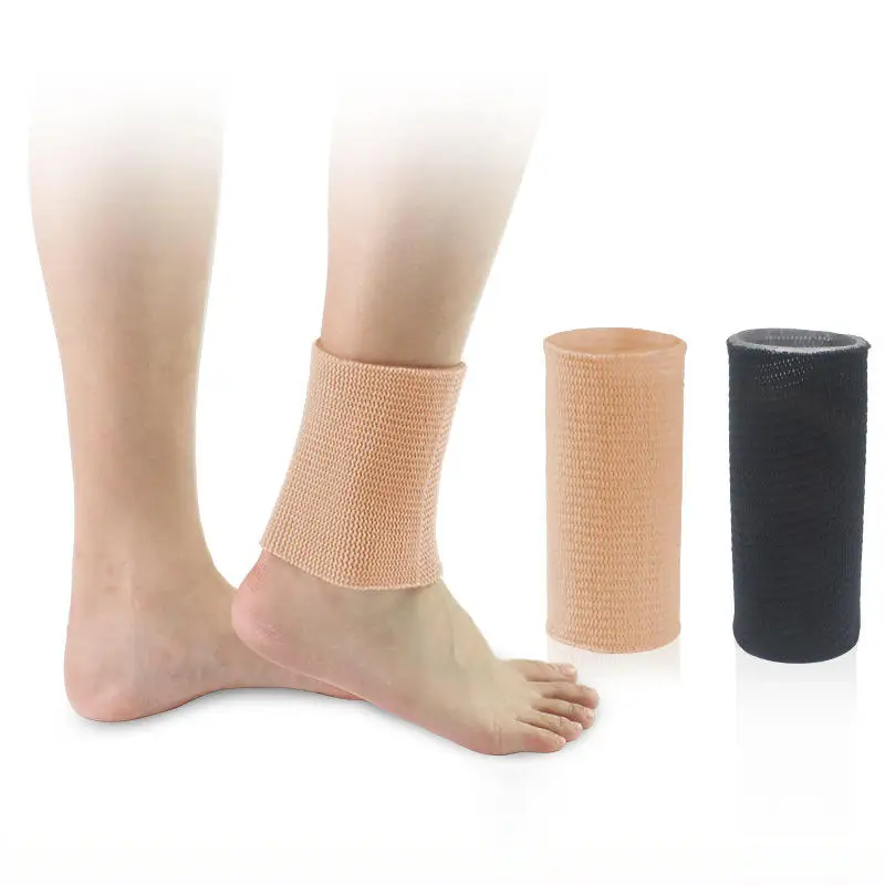 1unidade Suporte de Tornozelo Protetor Macio para Patinação Artística, Manga de Compressão de Tornozelo com Gel para Mulheres
