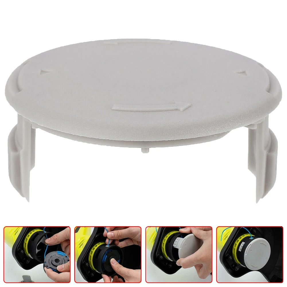 High Quality Spool Line Cap Cover Spool Cap Cover Spool Line 24V 40V ABS Grass String Kits Replacement Replacing