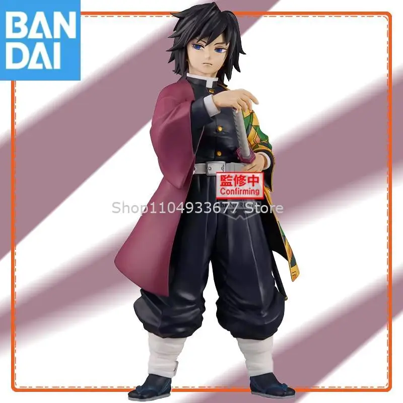 

Bandai Namco Banpresto Demon Slayer: Kimetsu No Yaiba Grandista Tomioka Giyu Genuine Anime Figure Model Collector Figurine Toys
