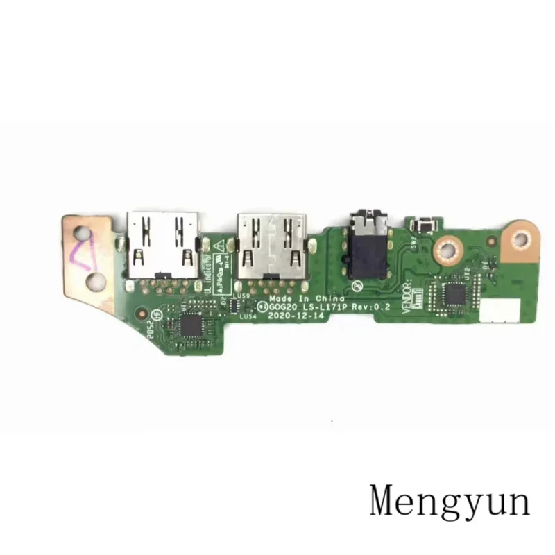 For Lenovo IdeaPad gaming 3-15ach6 gog20 audio USB board switch button board LS-L171P