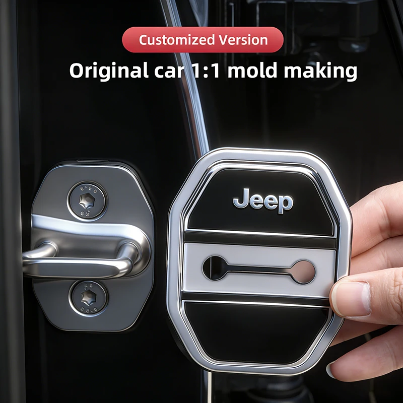 4Pcs Silicone Car D…