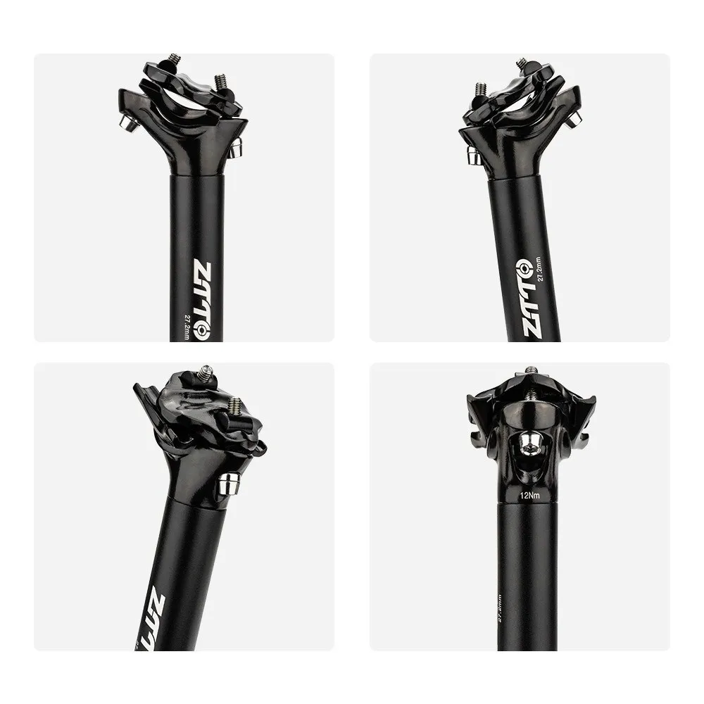العالمي ZTTO مقعد دراجة آخر 27.2/30.9/31.6 مللي متر خفيفة مقعد الدراجة أنبوب سبائك الألومنيوم الدراجات Seatpost لقطع غيار الدراجات #2