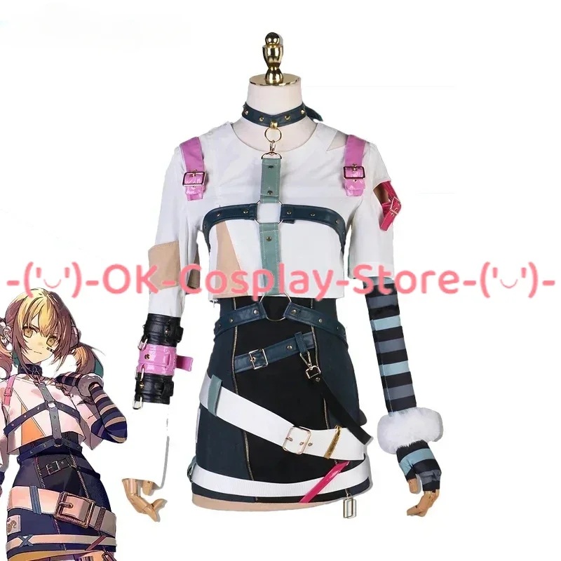 

Game Project Sekai Colorful Stage Azusawa Kohane Cosplay Costumes Women Dress Suit Anime Clothing Halloween Uniforms Custom Made