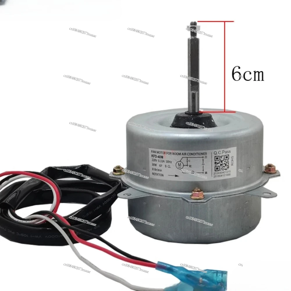 

New for Haier Air Conditioner Outdoor Unit Fan Motor KFD-40M 30W 6P 50Hz 220-240V Conditioning Parts