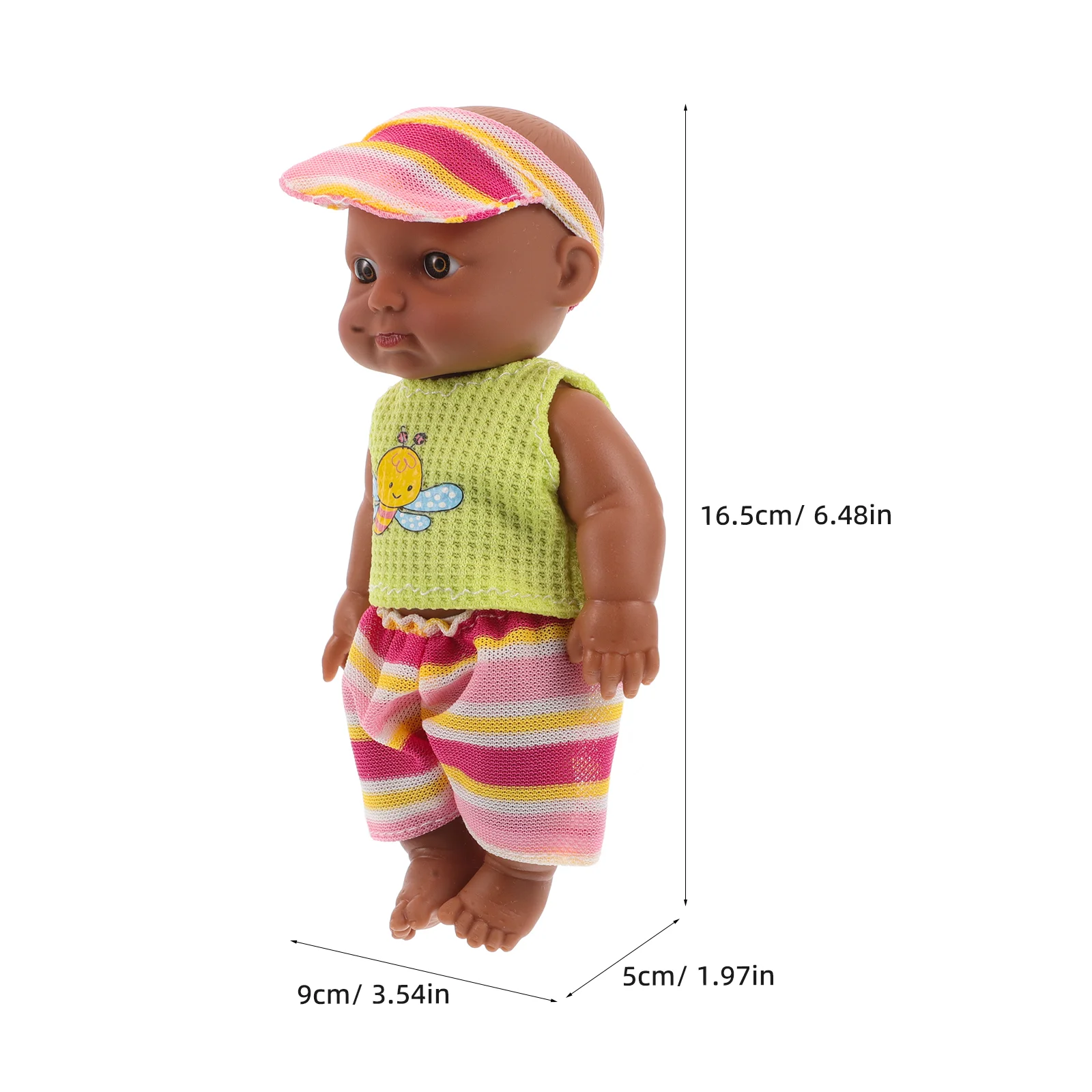 محاكاة دمى الأطفال حديثي الولادة الصبي ألعاب سوداء طفل سيليكون كامل الجسم المطاط الناعم