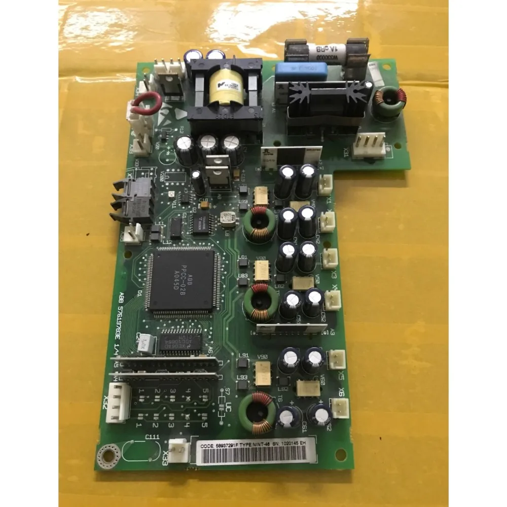 Б/у преобразователь ACS600, плата питания, модель ABB57619783E, модуль