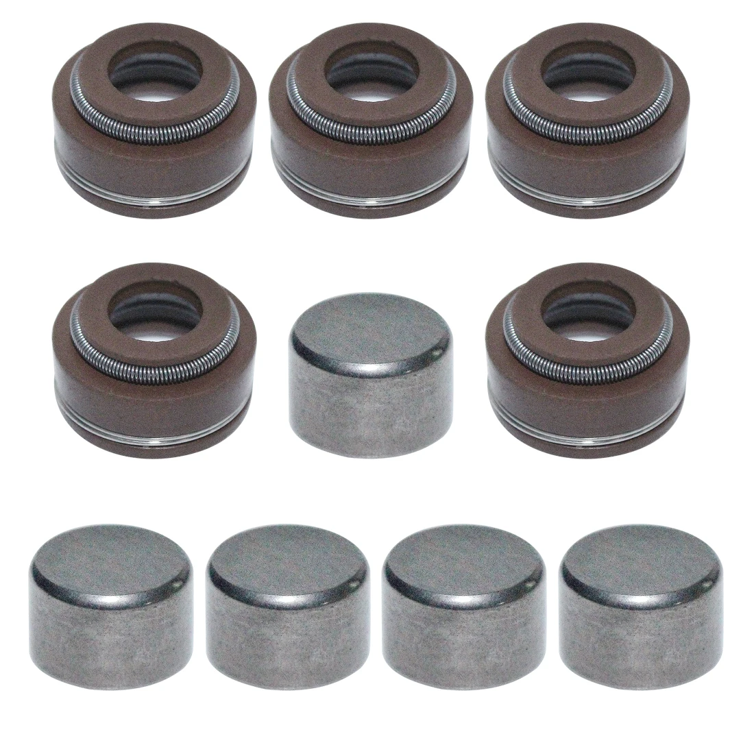 

5Pcs Exhaust Valve Rotator Seal Kit for Honda GX390 GX340 GX270 188F Engine Motor Generator Replace14781-ZE2-000