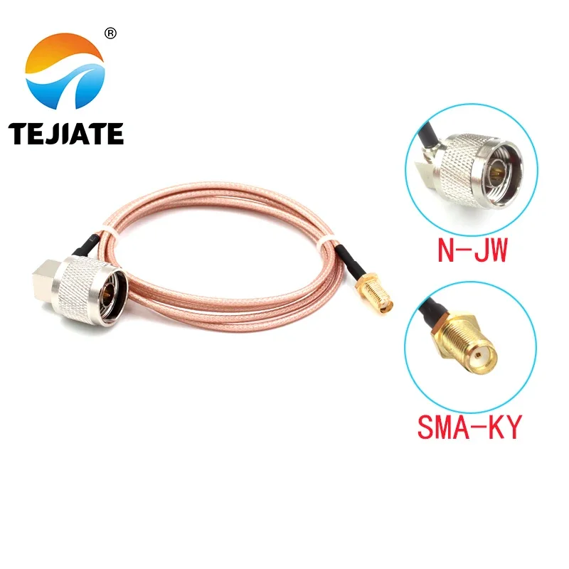 

1 шт. кабель-адаптер TEJIATE SMA к N типа SMA-KY конвертер N-JW 8-90 см 1 1,5 2 м длина разъем RG316 провод