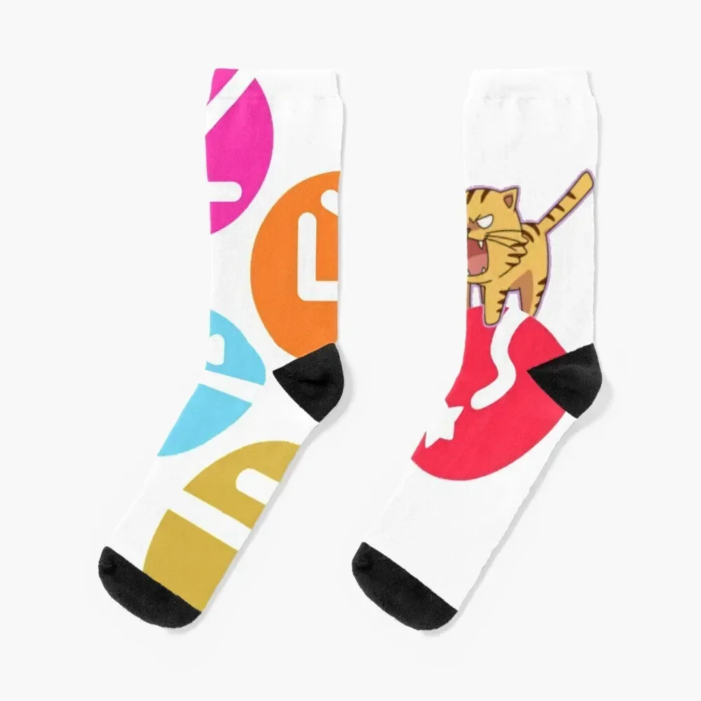 

Toradora Socks happy moving stockings cool Run Men Socks Luxury Brand Women's