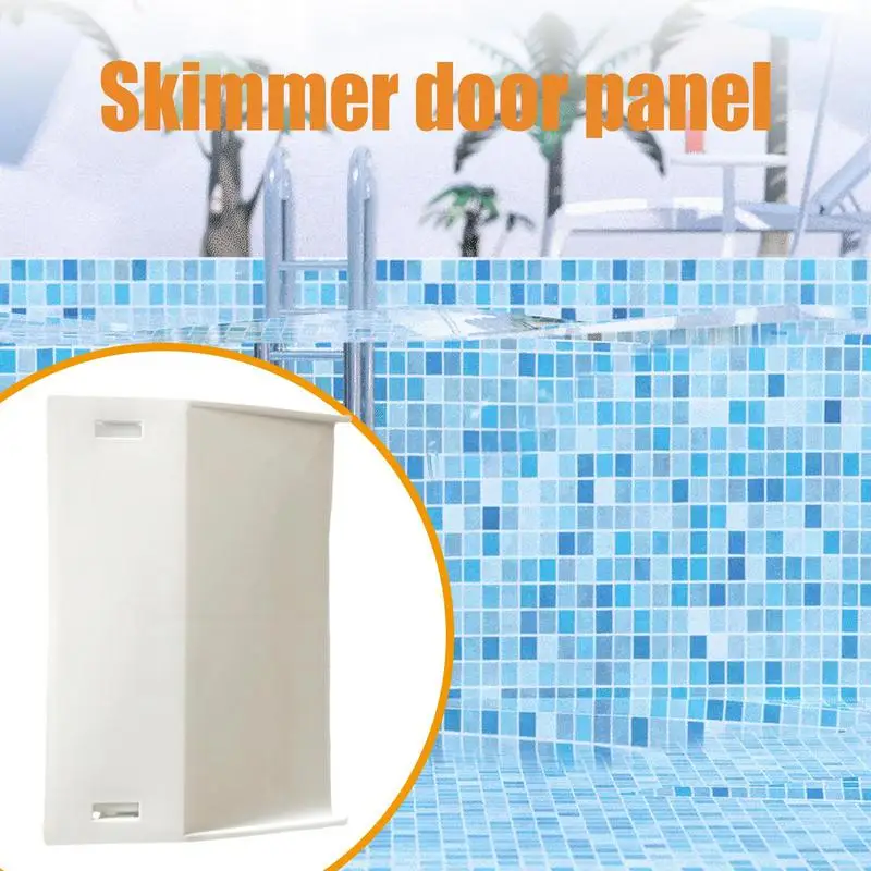 Pool Skimmer Door Sturdy Pool Skimmer Door With Sponge Easy Installation Multifunctional Weir Door Flapper Replacement For