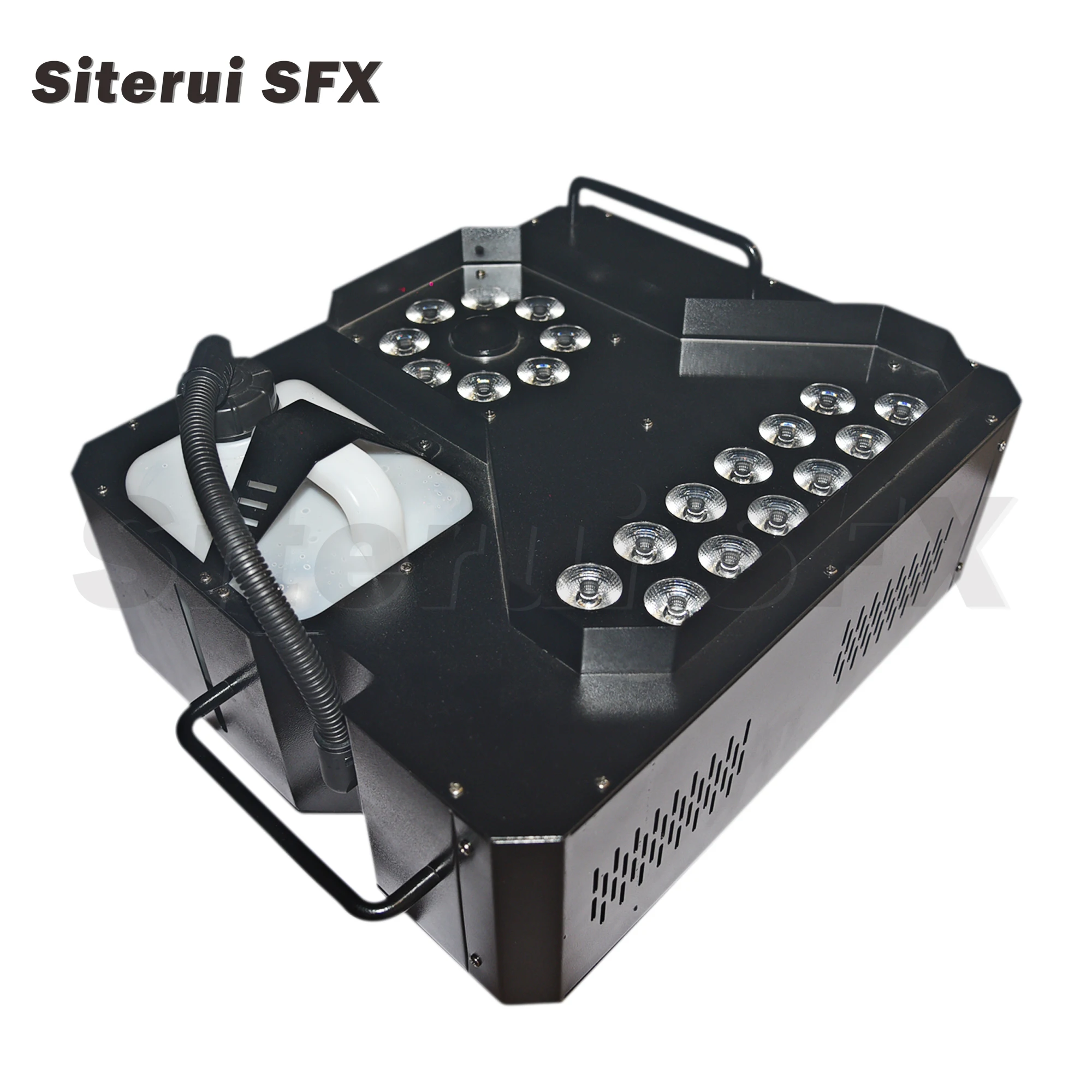 SITERUI New model Manufacturer High Quality 3000W UP Jet Column smoke machine DMX512+Remote+LCD For Activities