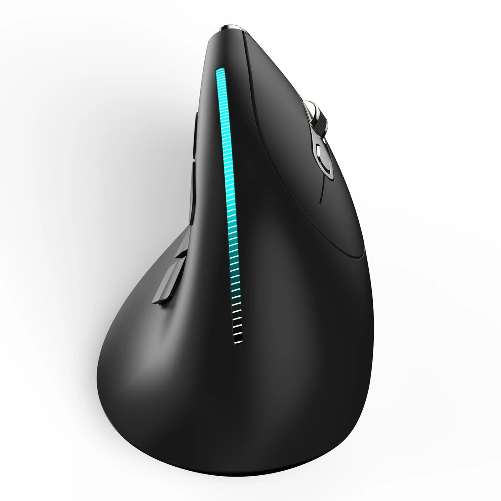 

Wireless Vertical 2.4G Bluetooth Mouse Full Color Light 8 Key Programming Five Movement Speed Game Mouse 730mah Lithium Battery