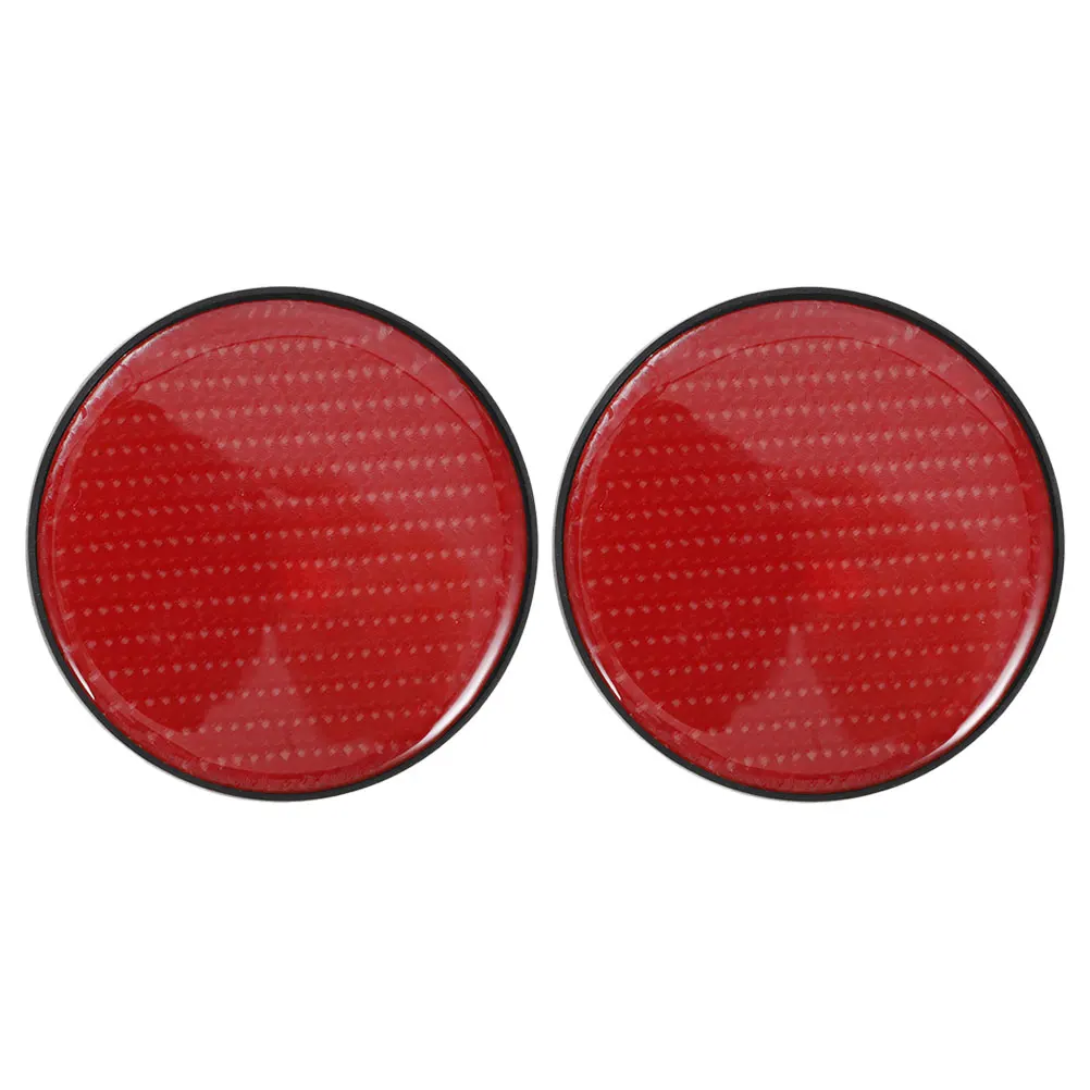 

2Pcs Car Cup Mat Holder Anti Slip PVC Decorative Item for Vehicle Home Office Durable Circular Beverage Rack Stylish Practical