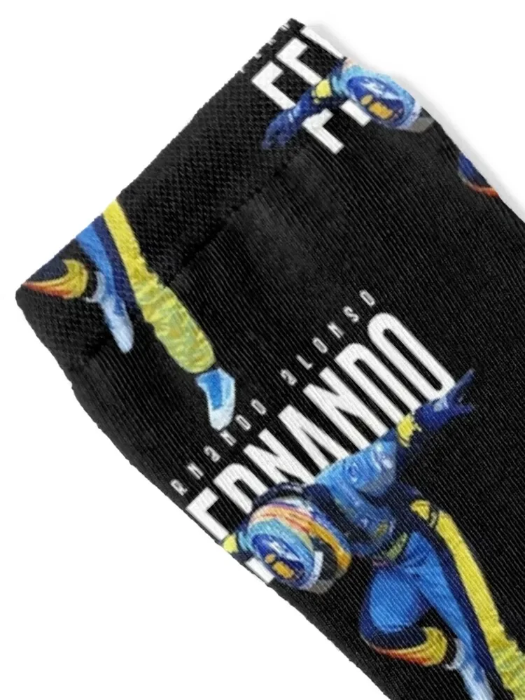 Fernando driver Alonso dance Socks set sports and leisure Socks For Man Women's