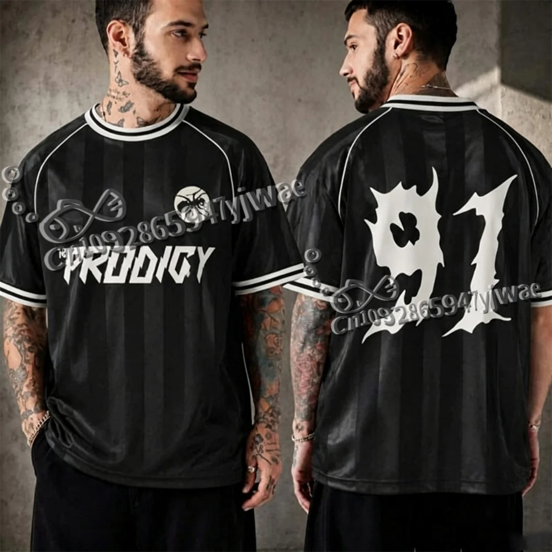 2026 The Prodigy Limited Edition Football Shirt Fans Summer Breathable Jersey Casual Round Neck TShirt Women Men's Beach Tshirts