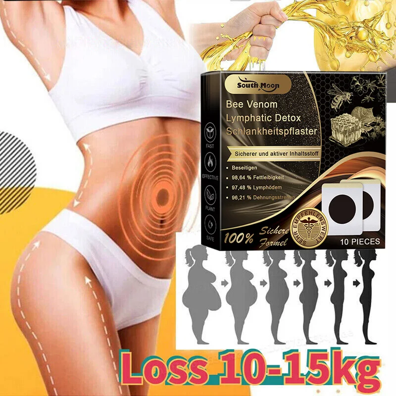 Newly Bee Venom Slimming And Shaping Patch Can Quickly Burn Fat And Effectively Tighten The Abdominal Skin Shaping Navel Patch ﻿