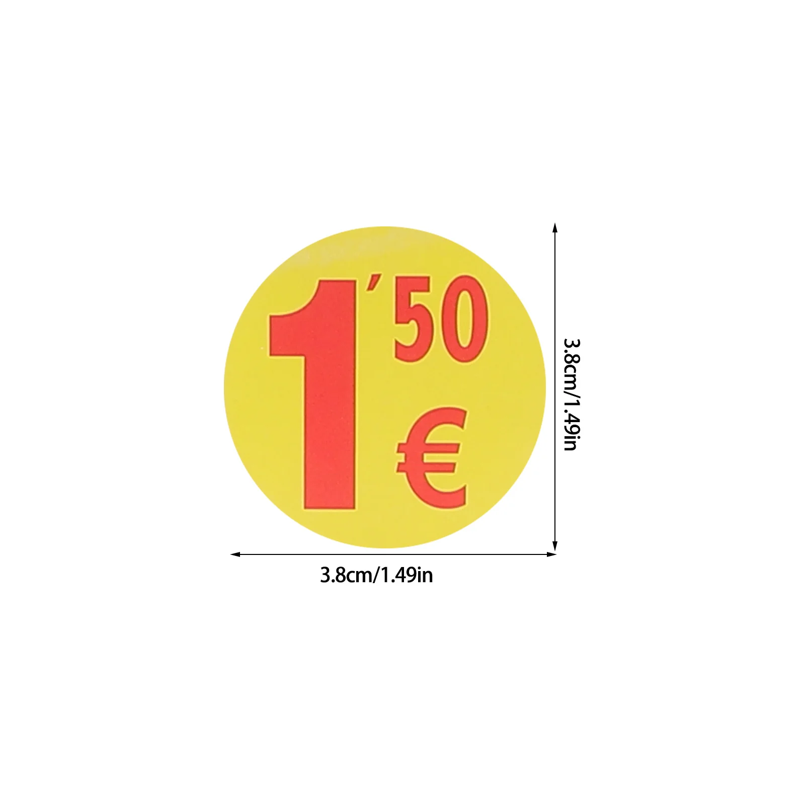 ملصقات أسعار البيع علامات بيع ساحة الشارات المسبقة مريحة عملية تطبيق واسع شارة السعر ملصق الشارات المسبقة