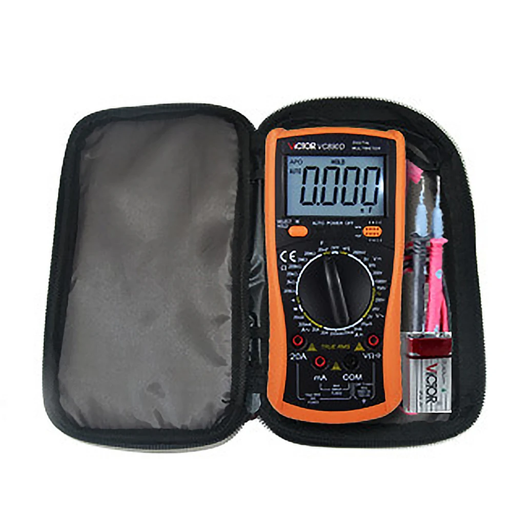 Waterproof Multimeter Tool Bag Oxford Cloth Test Leads Storage Box Digital Multimeter Tool Bag Pouch Shockproof for UT Series