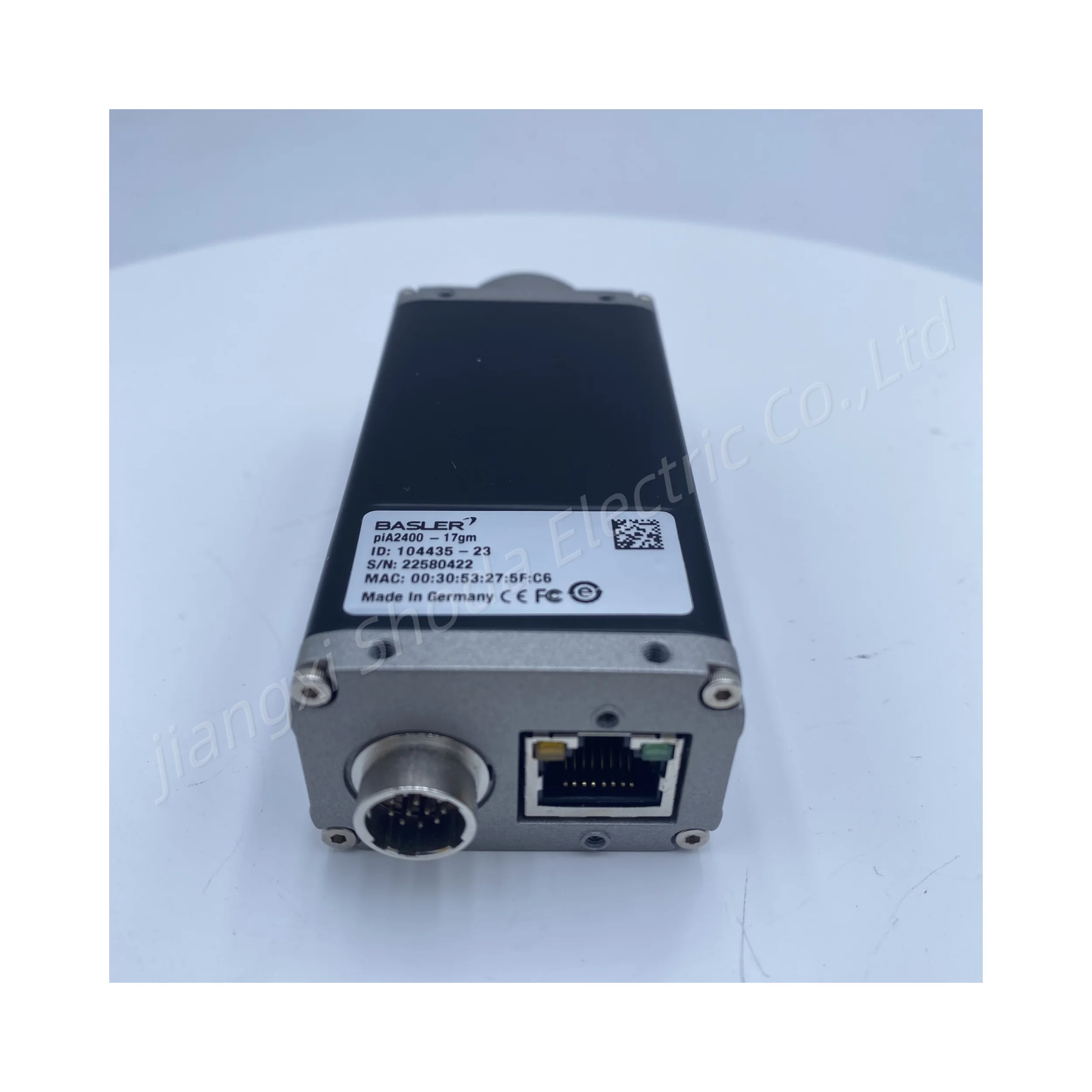 

Basler ScA1000-30gm GigE Camera 1MP Son-y ICX445 Global Shutter 30fps for Machine Vision