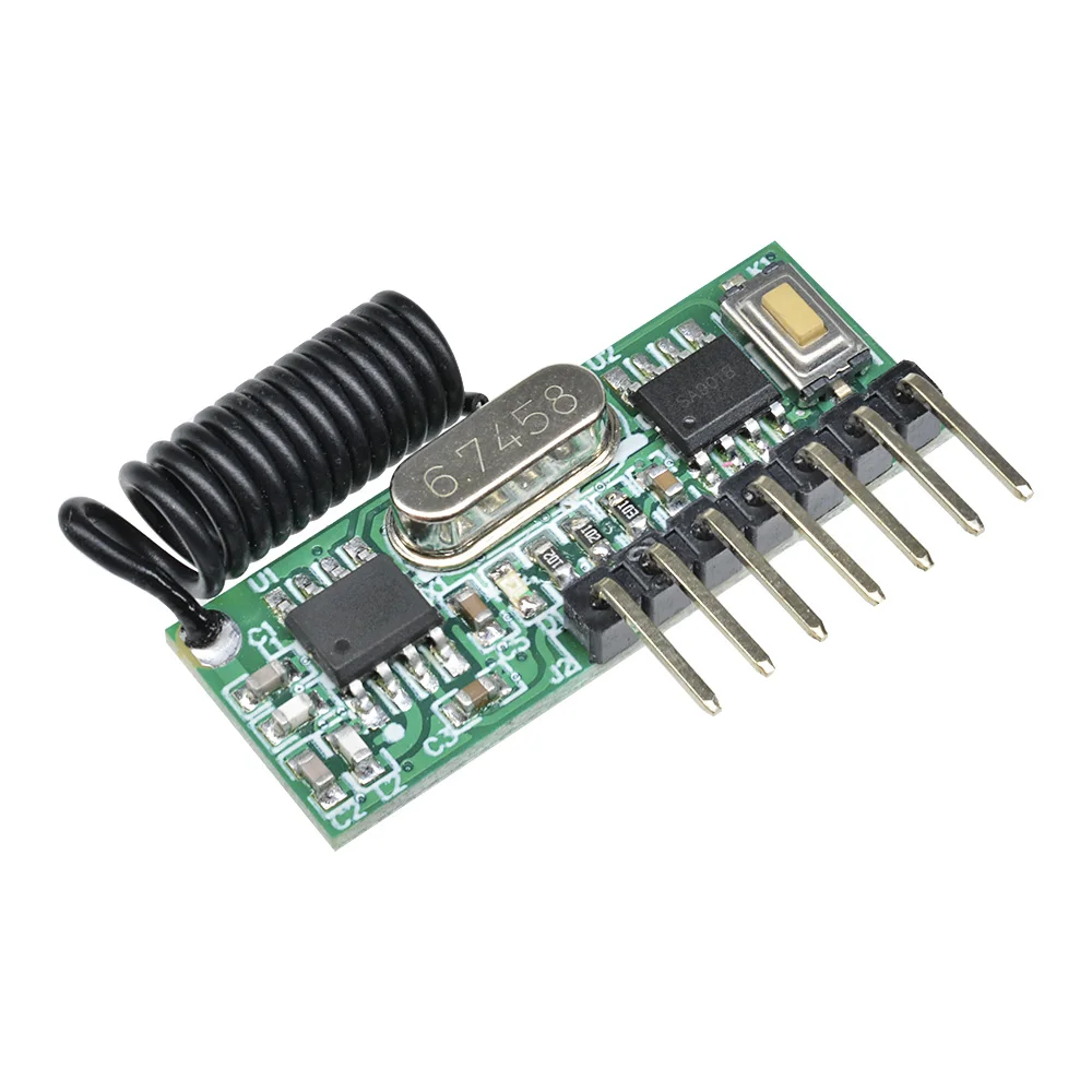 Wholesale TX118SA-4 433mhz Wireless Coding Transmitter Decoding Receiver Module 4 CH Output for 433Mhz Remote Controller DIY
