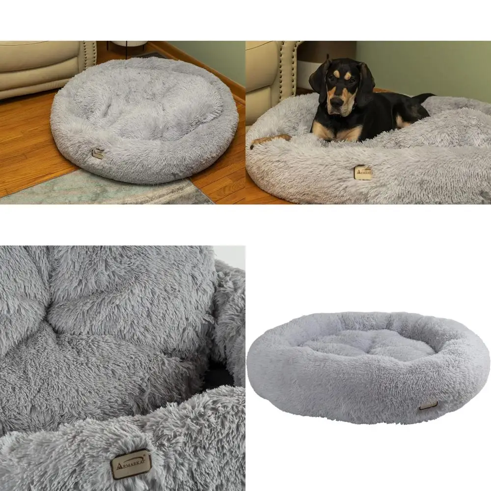 

Huge Plush Grey Circular Cat Nest - C71NHS
