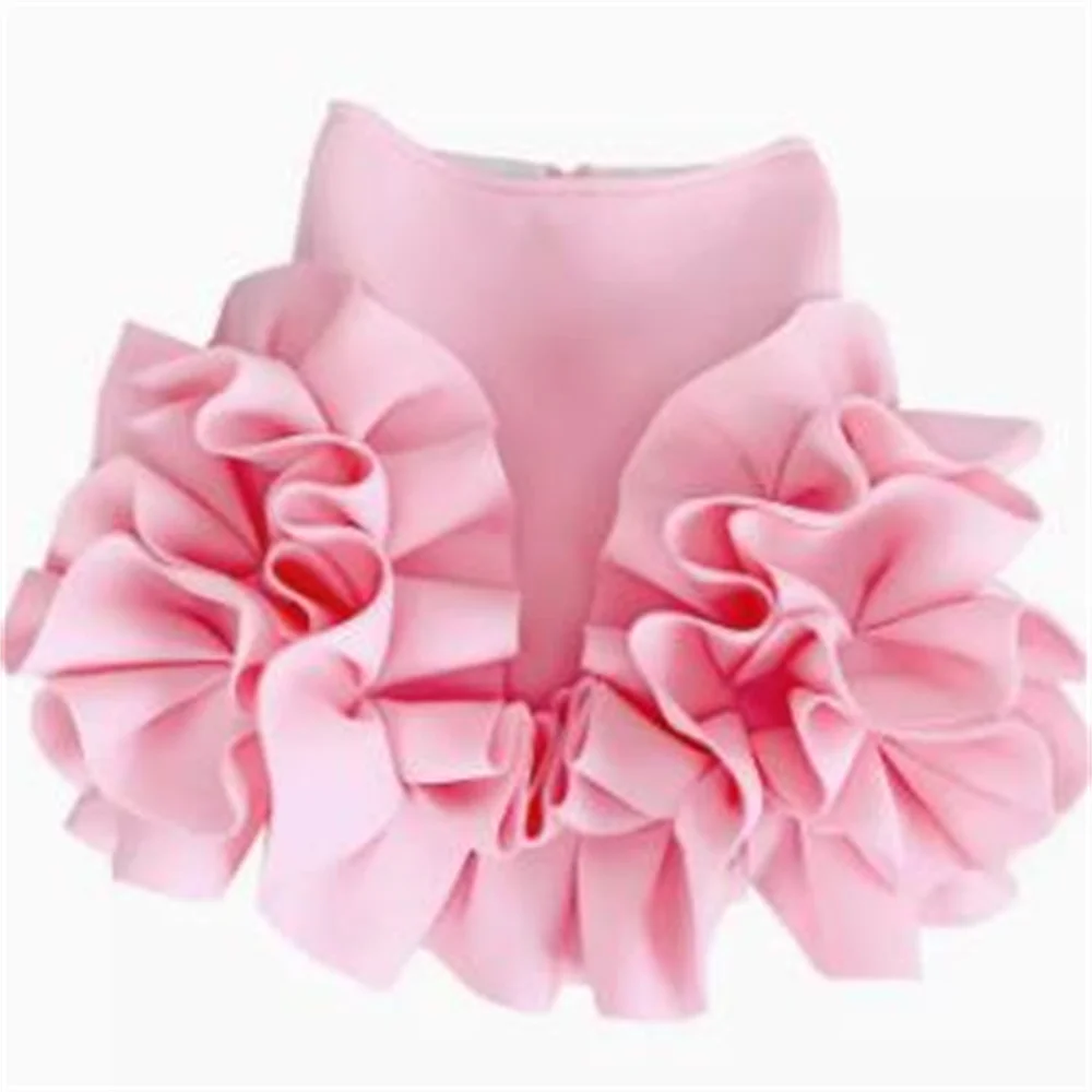 Baby Girls  Layer Fluffy Skirt Girls pleated skirt air cotton high waisted short skirt