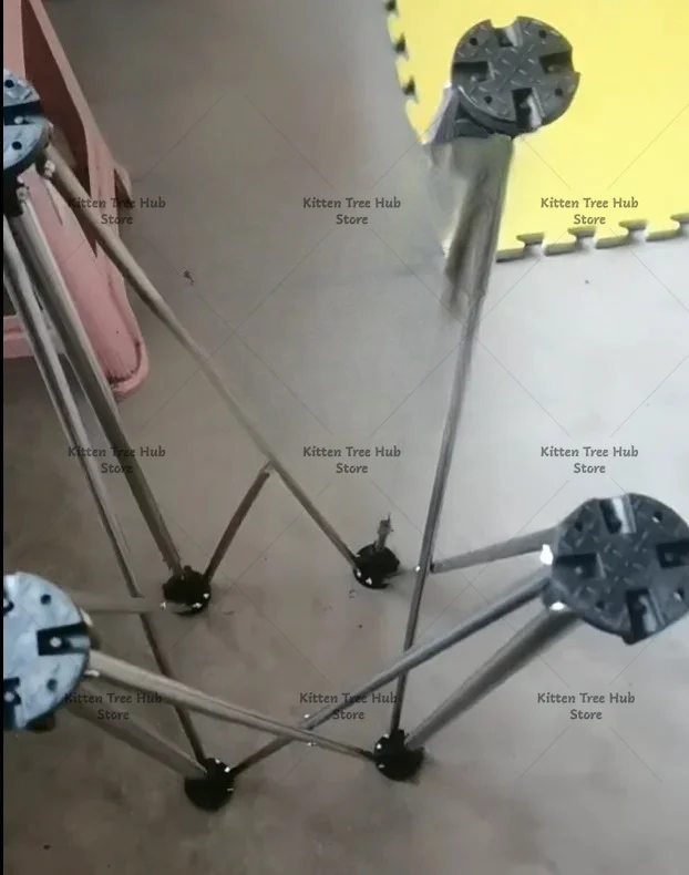 Foldable 4-8 Leg Workbench Work Sawhorse Spider Leg Stainless Steel Portable Support Quick Telescopic Workbench With Carry Bag