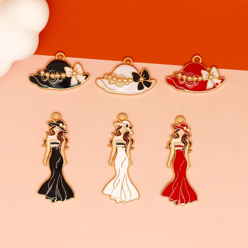 10Pcs Elegant Lady …