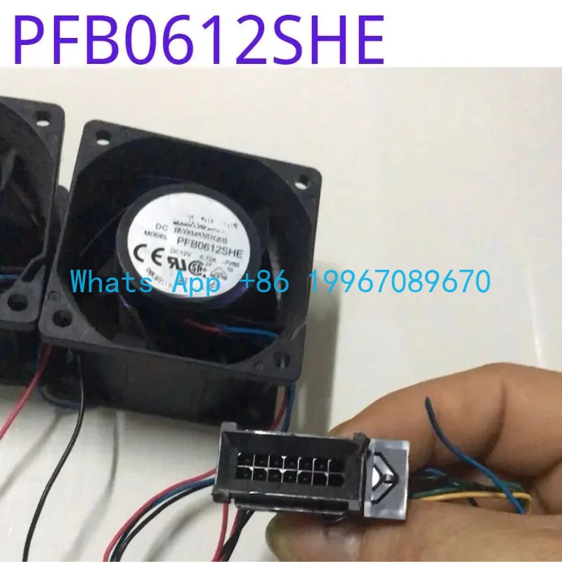 

Brand New Original 6038 6CM PFB0612SHE 12V 0.72A violent cooling fan