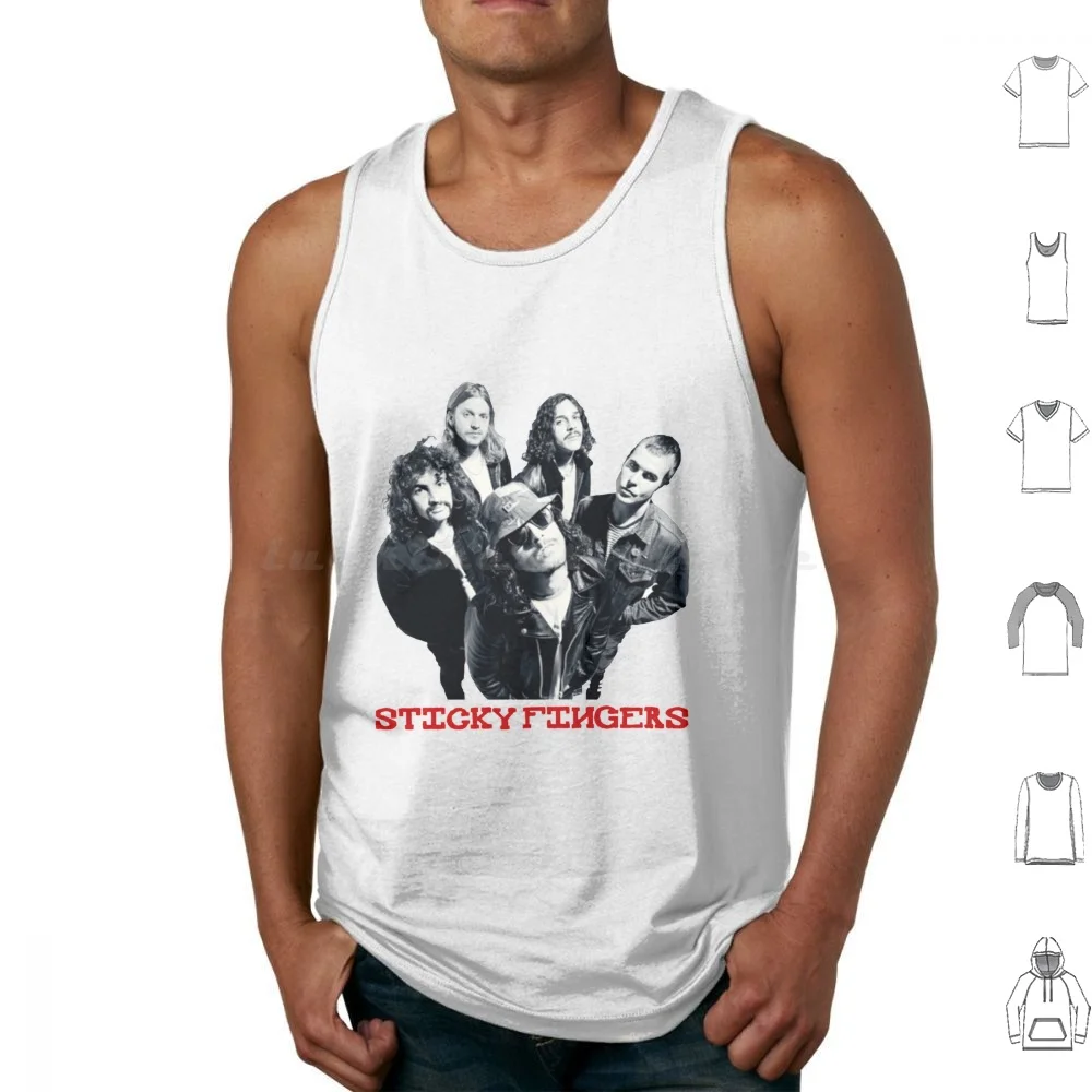 Sticky Fingers Classic Tank Tops Vest Sleeveless
