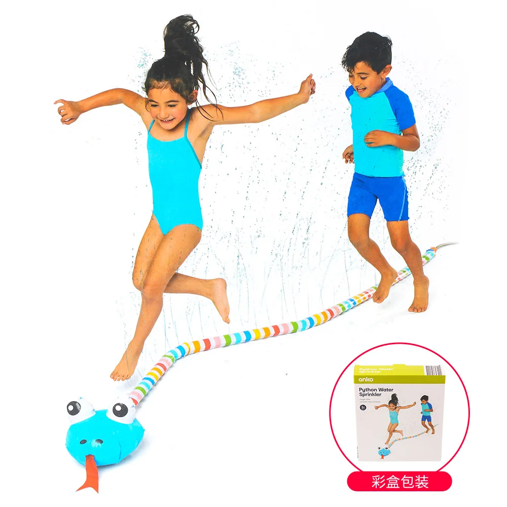 

Надувная игрушка-змея для распыления воды, водная игрушка для улицы, для игр на заднем дворе и газоне, интерактивная игра для родителей и детей, летняя водная забава, спортивная игрушка