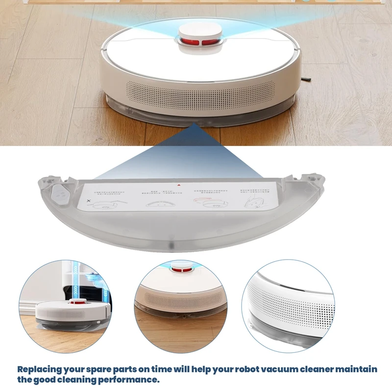 ABBK-бак для воды для Xiaomi Roborock S50 S51 S55 T60 T61 MI, запчасти для робота-пылесоса, аксессуары