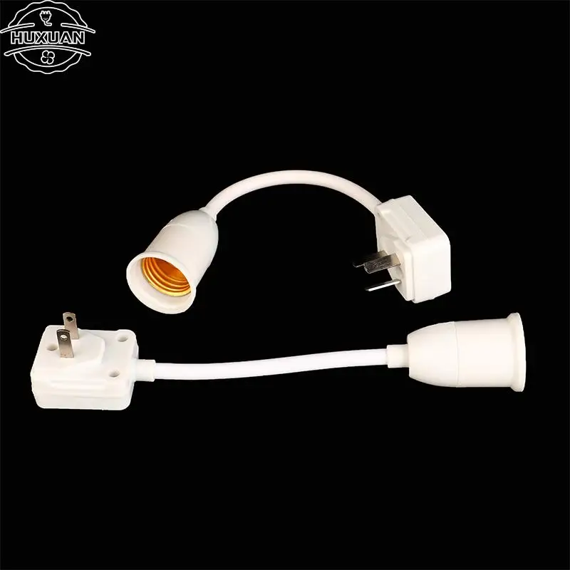 Conecte a E27 Lâmpada Base Conversão, Parede de Luz LED, Suporte flexível, Conversor com Interruptor, Cabeça de LED, Lâmpada Tomada Adapter, 2 Pinos, 3Pin