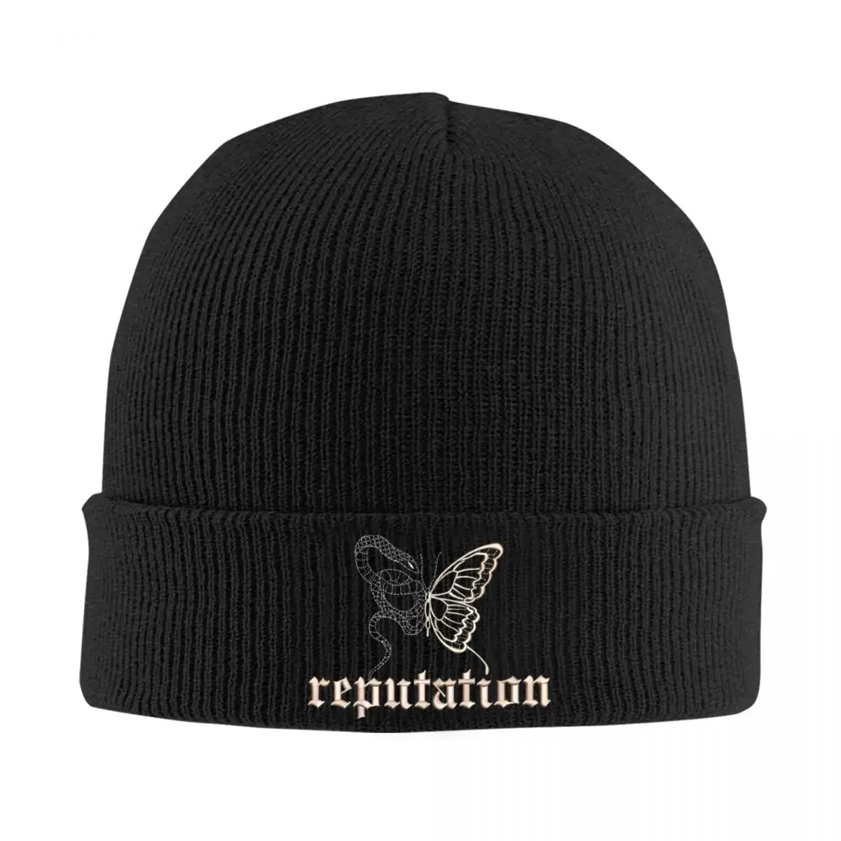 Reputation TS Singer Swiftie 1989 Knit Hat Beanie Winter Hat Warm Street Caps Men Women Gifts