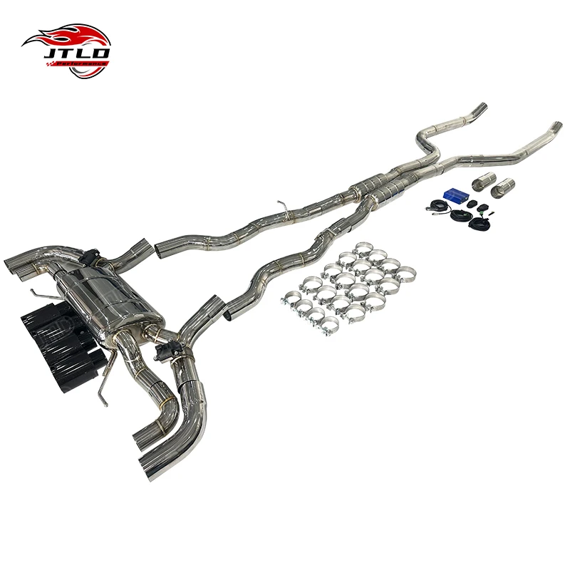 JTLD Performance Valvetronic Exhaust Catback System for BMW M850l N63 V8 4.4 Engine
