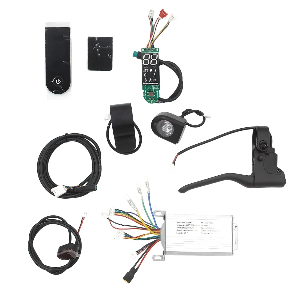

36V 350W Electric Scooter Controller Assembly with Digital Dashboard for Xiaomi For M365 Model 4 7 8 Piece Replacement Set