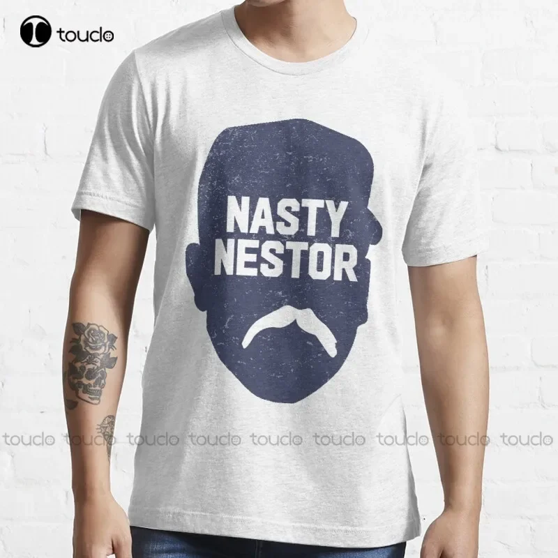 New Nasty Nestor  Nasty Nestor Cortes Jr Tee T-Shirt Mens T Shirts Cotton Tee Shirts Xs-5Xl Streetwear Tshirt New Popular Retro