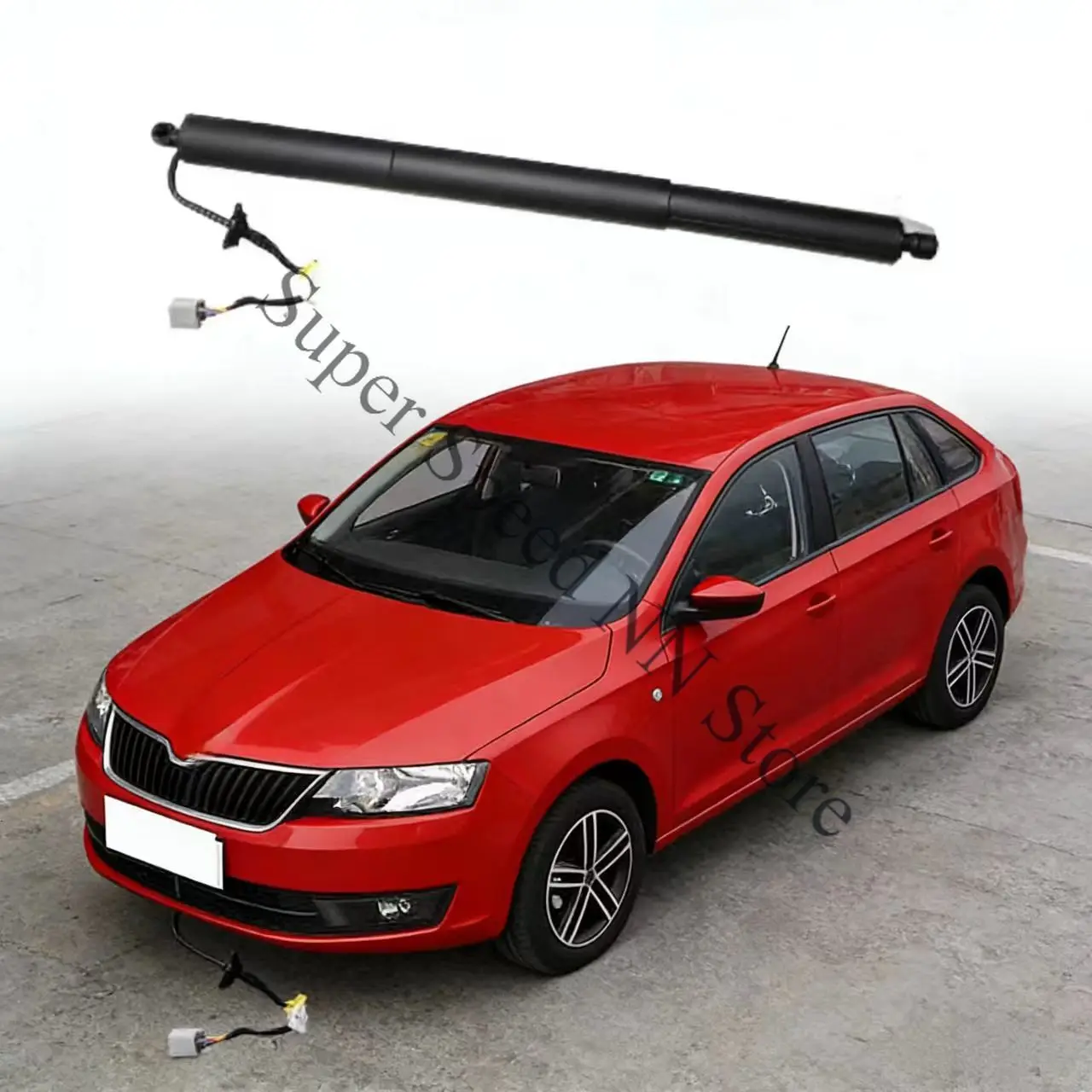 Rear Tailgate Lift Support For Skoda ENYAQ Coupe iV 2022 2023 2024 2025 2026，Tailgate Support Rod Rear 5LE827851A 5LE827851B