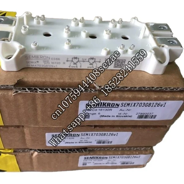 

350amp Semix353GB126v1 Ceramic IGBT Module, 1200 Semiconductor power module Trench Modules 1PCS