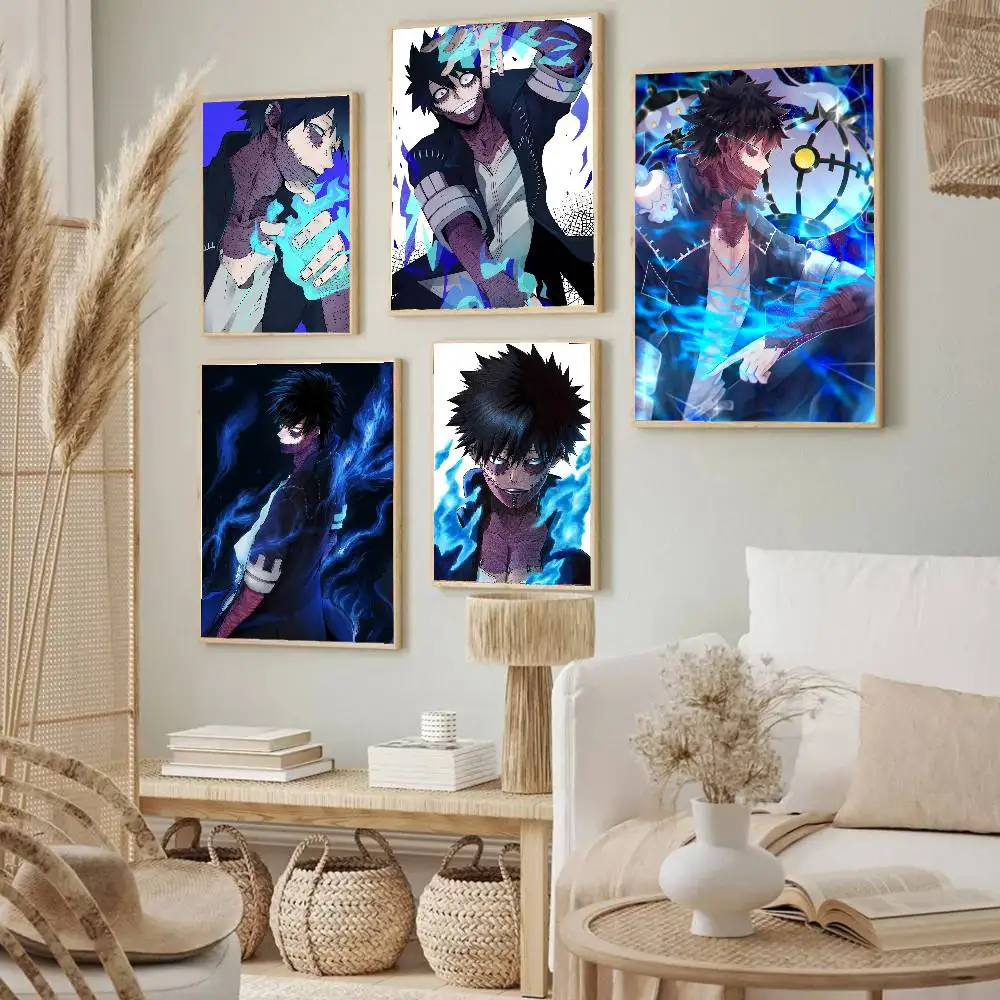 Póster de Anime Dabi My H-Hero Academia, Mural para sala de estar, pared del dormitorio, decoración de pared de oficina, regalo para amigos sin marco