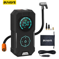 BUVAYE Car Tire Wireless Air Pump Car Air Pump Portable High Pressure Air Pump Suitable for Motorcycles, Bicycles, Boats