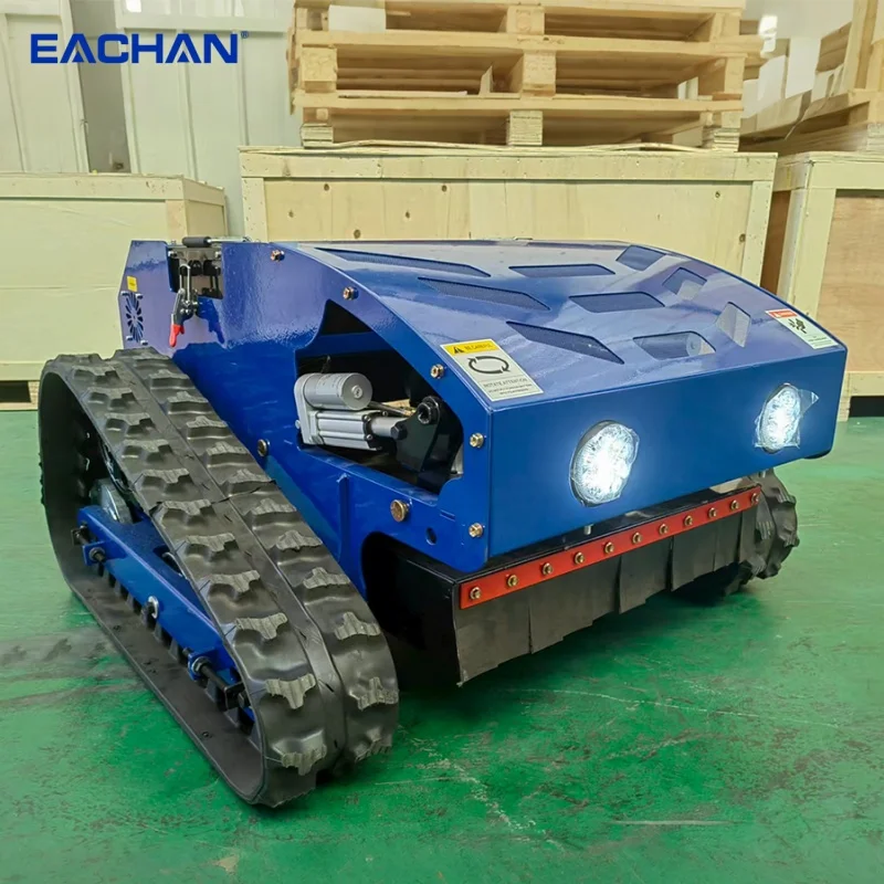 

Quick Delivery Remote Control Lawn Mower Electric Start Remote Control Mower Automatic Zero Turn Robotic Mowers With Snowplow