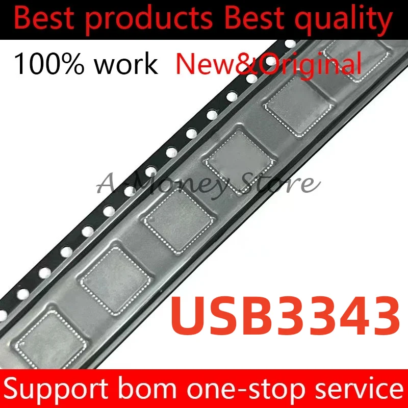 

(5pcs)USB3343-CP-TR USB3343CP USB3343 QFN