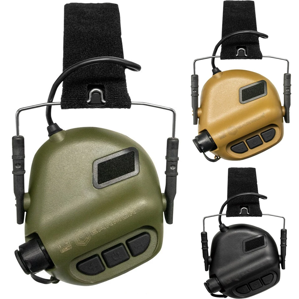 EARMOR M31 MOD3 Tactical Headset Headphones Shooting Earmuffs Military Anti-Noise Hearing Protection Shooting Earhone