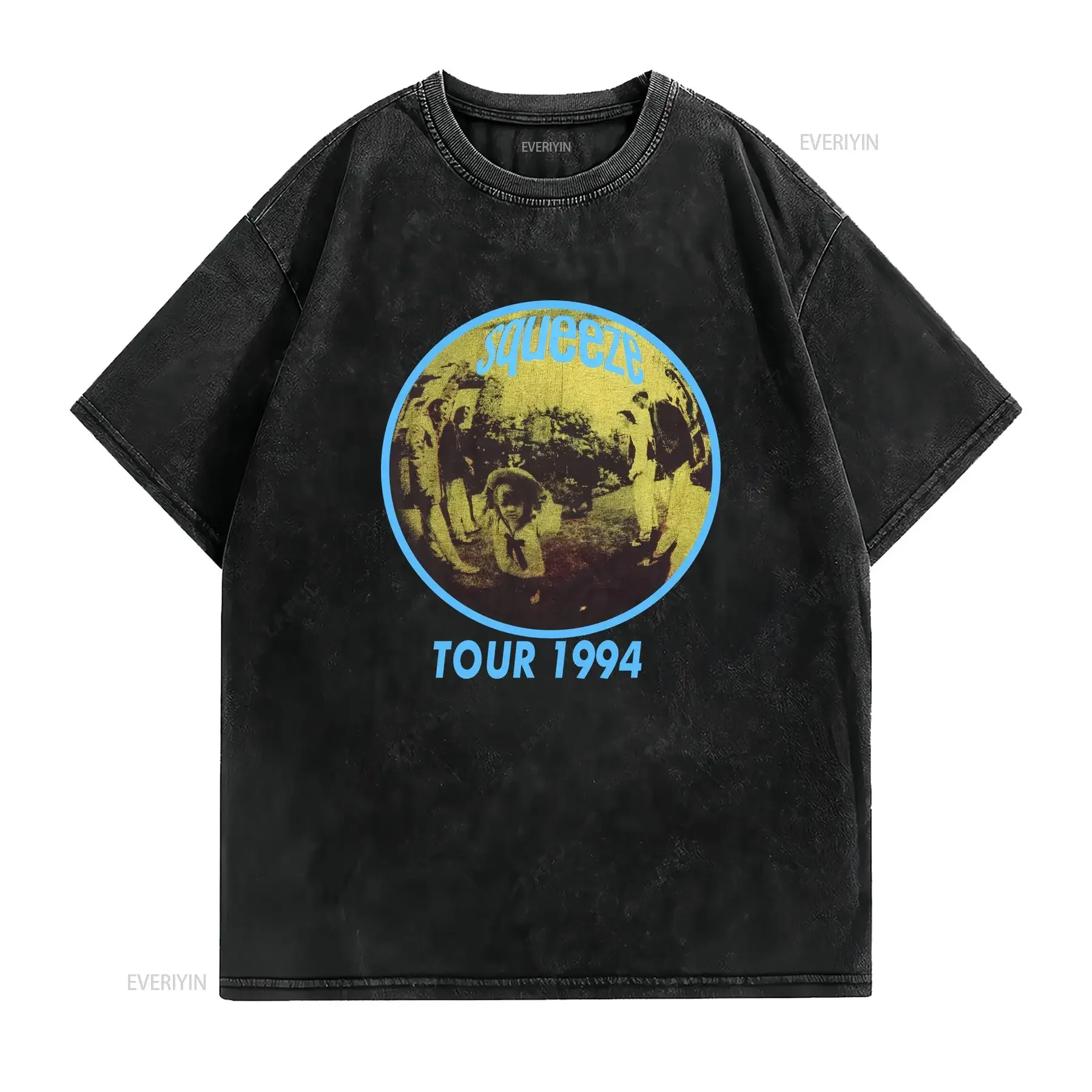 Vintage 1994 Squeeze Some Fantastic Place Tour Rock Band T Shirt Screen Stars XL vintage Washed Unisex designer clothes